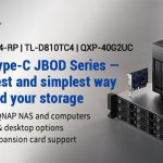 QNAP masaüstü və stend tipli yerləşdirmə üçün USB 4 Type-C interfeysli yüksək tutumlu JBOD sistemlərini təqdim edir